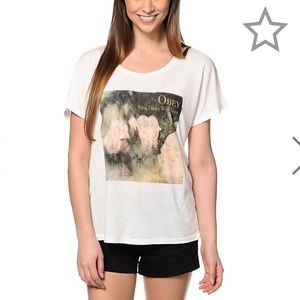 OBEY NEW TIMES WILL COME MODERN DOLMAN T-SHIRT